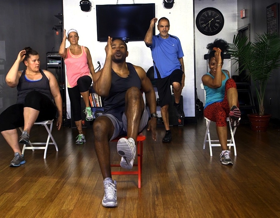 Get A Full Body Workout with Chair Workouts
